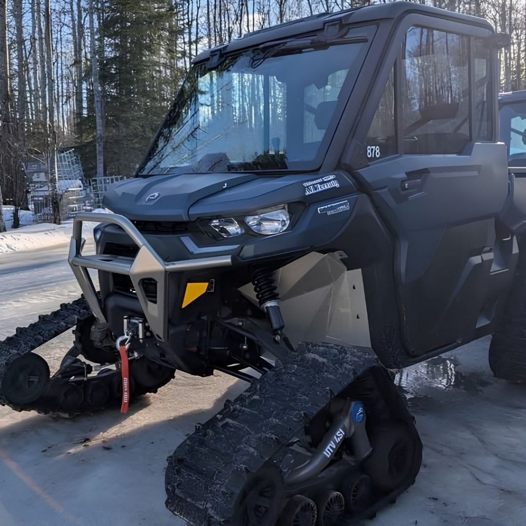 Close-up of a UTV rental vehicle
